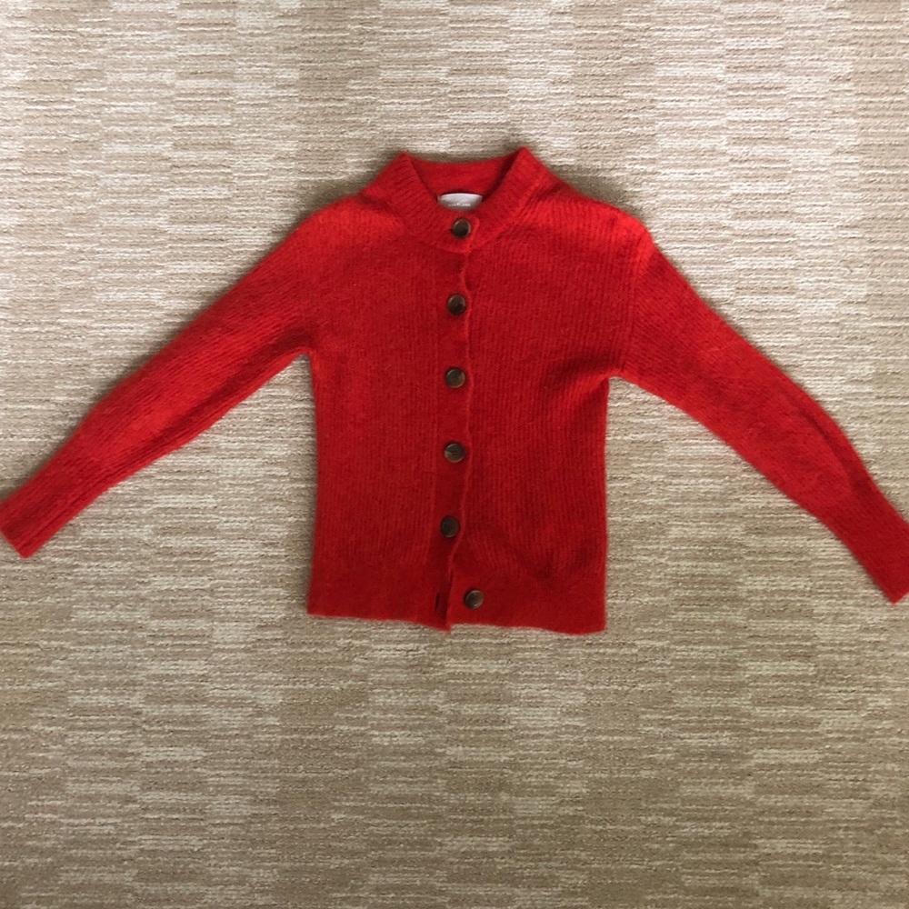 Everlane Alpaca cardigan red size XS/S